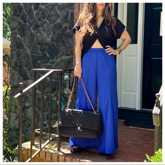 #13 Jumbo Black Quilted Design Texture Twist Turn Flap Open Closure… - Picture 3 of 7